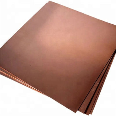 Pure Copper 99.99% T2 4X8 Copper Plate Sheets Customized 3mm 4mm 5mm 20mm Thickness