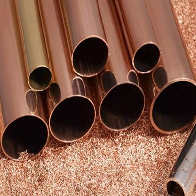 Refrigeration Copper Tube Coil for Air Conditioner Round Wall Thickness 0.3mm-20mm