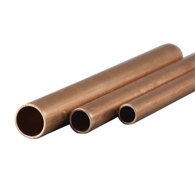 Soft Temper Polished Pure Copper Tubing C44300 Heat Exchanger Brass Tube Copper Pipe