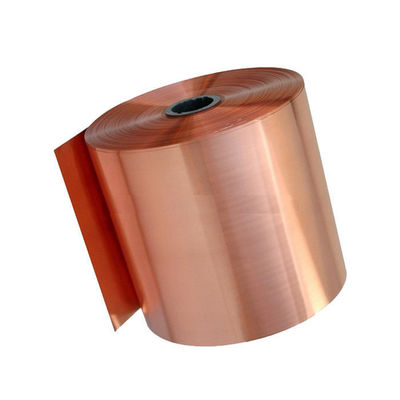 Professional Conductive Copper Metal Coil 0.1mm-2mm THK C17500 C1100 T2 Copper Strip