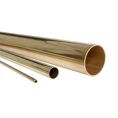 Manufacture Customized Straight Square/Round/Rectangular Brass Tube Pipe Length 1-12m