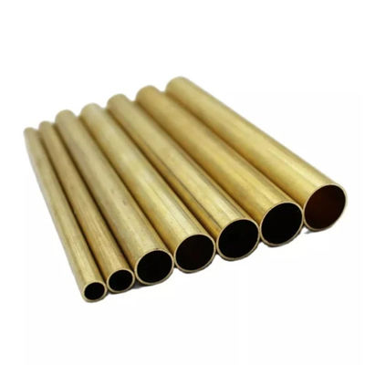 Copper Brass Pipes Round Pipe Dia 6.35-44.45mm C37100 C36000 C46400 H59 H62 C2720 C2680