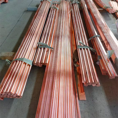 C3601 Solid Polished Red Rod 2mm-40mm C10100 C11000 C14500 Round Copper Bar for Your