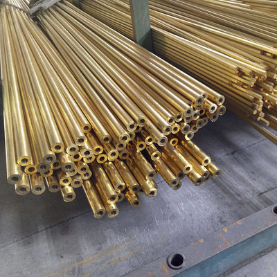 Brass Tube 3/8 Hollow 20mm 25mm H62 C28000 C44300 C68700 Copper Pipe BYCu-BT003