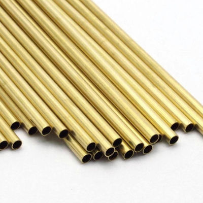 ASTM Standard Customized Request Thin Thickness 0.2-80 mm Hollow Brass Tube Square Pipe