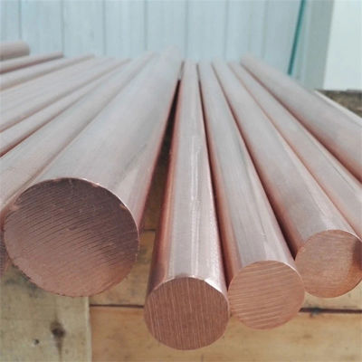 3mm 5mm 8mm 16mm Pure Copper Rod Bar ASTM C1000 Cathode Copper Bar 99.99% Solid Copper